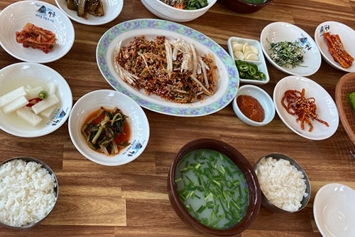 경남 하동군「재첩국」