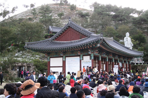 세종시 영평사 구절초 축제