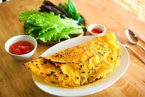 베트남음식 반쌔오 Banh Xeo