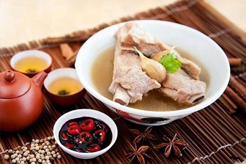 싱가포르음식 박쿳테 Bak Kut Teh