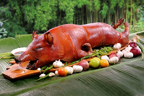 필리핀음식 레촌 Lechon