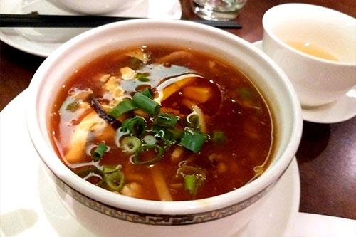 사천요리(四川料理) 산라탕(酸辣湯) 시고 매운 탕