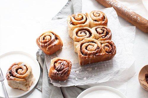 영국(England) 음식 첼시 번(Chelsea bun)