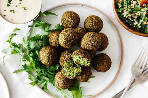 아랍요리 팔라필(falafel)