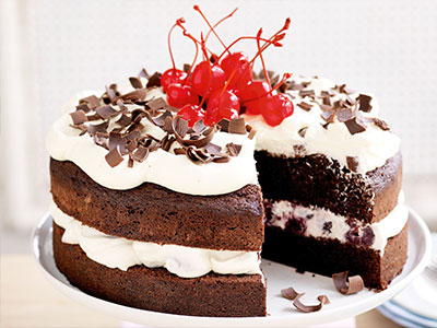 슈바르츠밸더 키르시토르테(Schwarzwälder Kirschtorte, Black Forest Cake), 독일