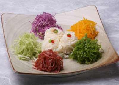 생햄쟁반국수
