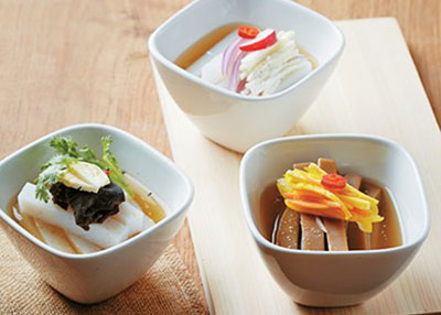 삼색묵냉국