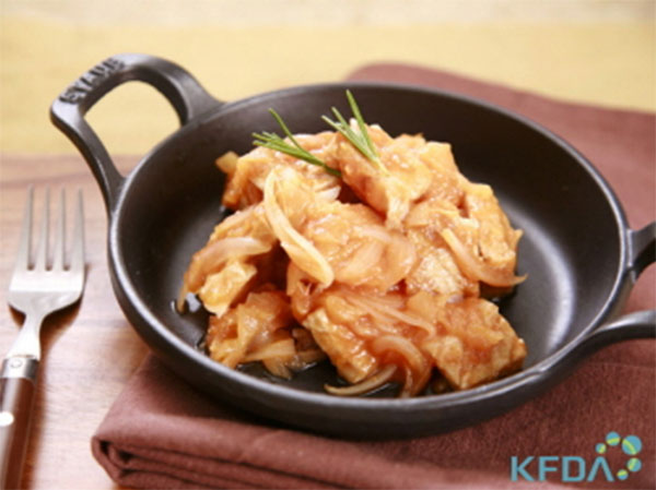 사과소스폭찹 레시피 조리순서 7-0